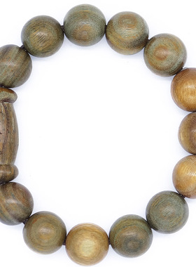 沉香手串红木原色佛珠