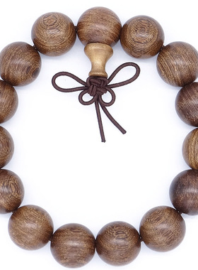 沉香金丝檀木非洲文玩手链念珠