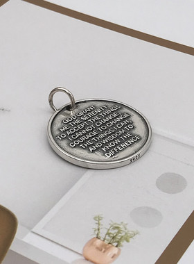 祈祷之手纯银吊坠男女时尚潮饰