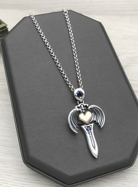 天使之翼项坠纯银男女时尚潮饰