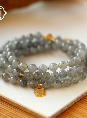 顽石灵收藏级一级细肉芝麻糊和田玉925银设计款手串项链W2-361