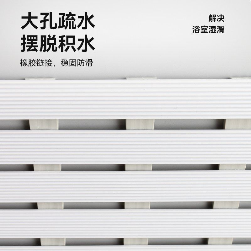 浴室防滑垫防水防摔地垫淋浴间厕所卫生间垫子隔水洗澡间镂空脚垫,淘宝优惠券,粉丝福利购,淘宝优惠卷