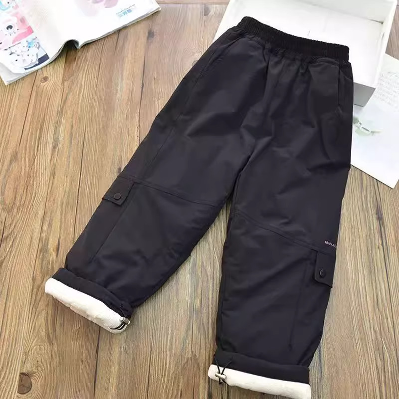男女童冬装棉裤防风冲锋裤2025新款儿童冬季加厚工装裤一条过冬,淘宝优惠券,粉丝福利购,淘宝优惠卷