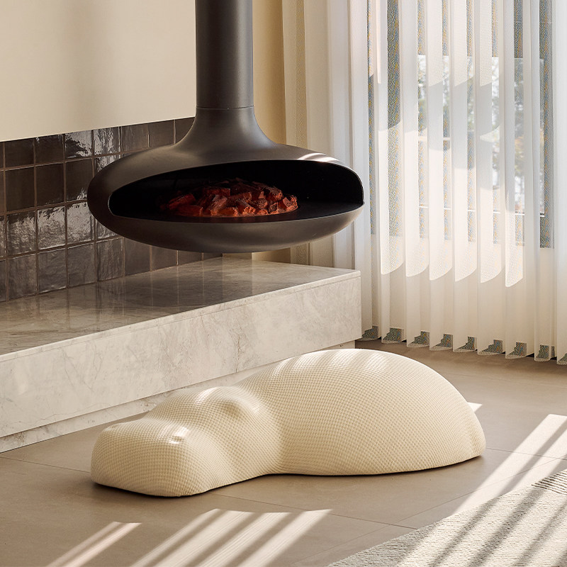 格度生活 河马动物坐墩休闲ins创意儿童懒人沙发客厅地上看书坐垫