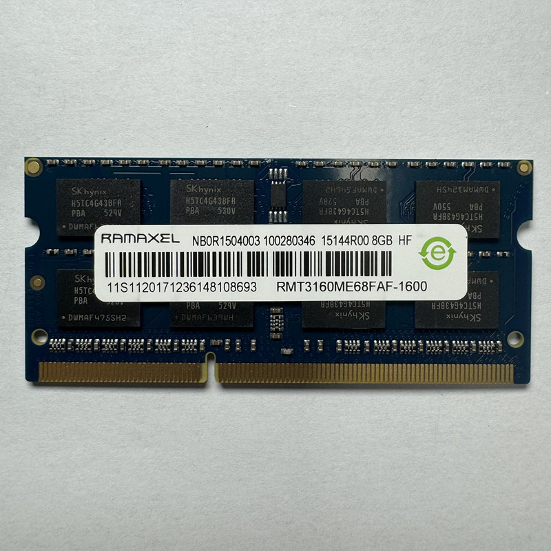 Ramaxel记忆科技DDR3 4G 8G 1600笔记本电脑内存条DDR3L低压 兼容 - 图3