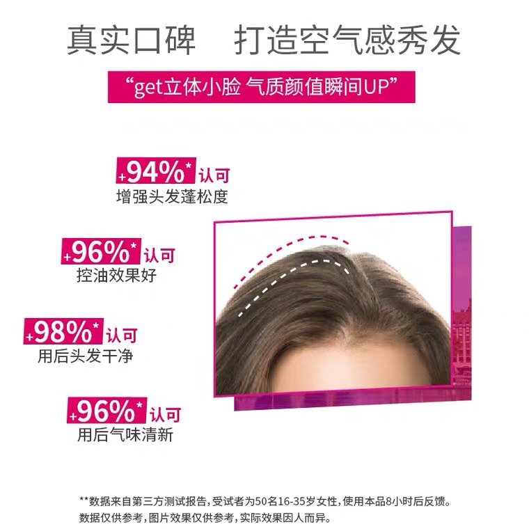 batiste碧缇丝免水洗发干发喷雾 骁日居家日用洗发水