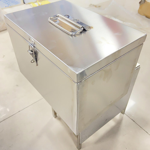 不锈钢箱长方形304不锈钢工具箱带锁加厚船用储物箱备件箱定制 - 图1