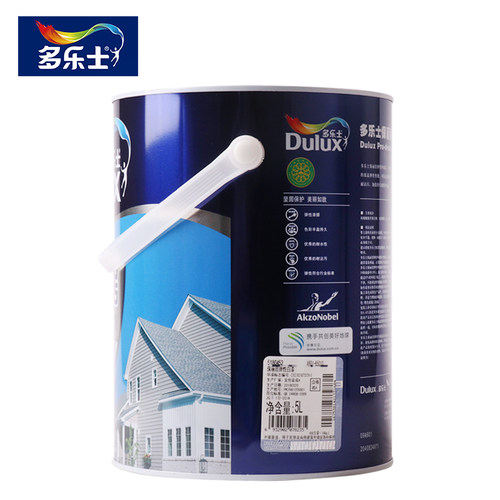 多乐士保丽居外墙乳胶漆防水防晒弹性拉毛涂料自刷白色墙漆A601 - 图3