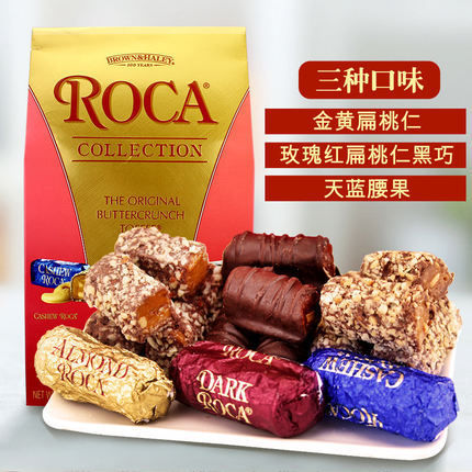 现货美国版Almond Roca乐家乐嘉杏仁糖793/284/822g休闲零食喜糖 - 图0