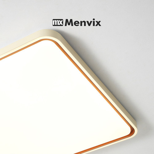 menvix全光谱护眼奶油风卧室灯法式中古房间新款书房客厅吸顶灯 - 图2