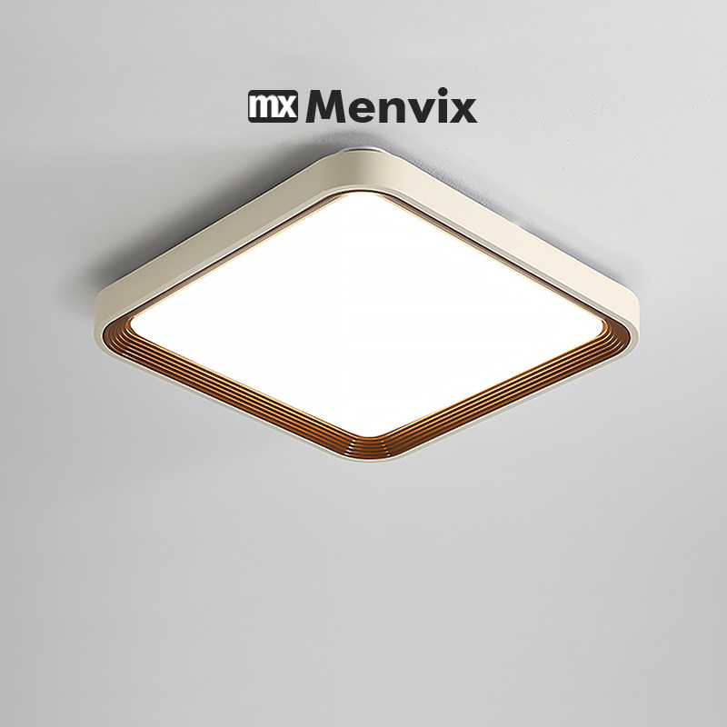 Menvix全光谱护眼现代卧室吸顶灯奶油风圆形客厅书房北欧led灯具,淘宝优惠券,粉丝福利购,淘宝优惠卷
