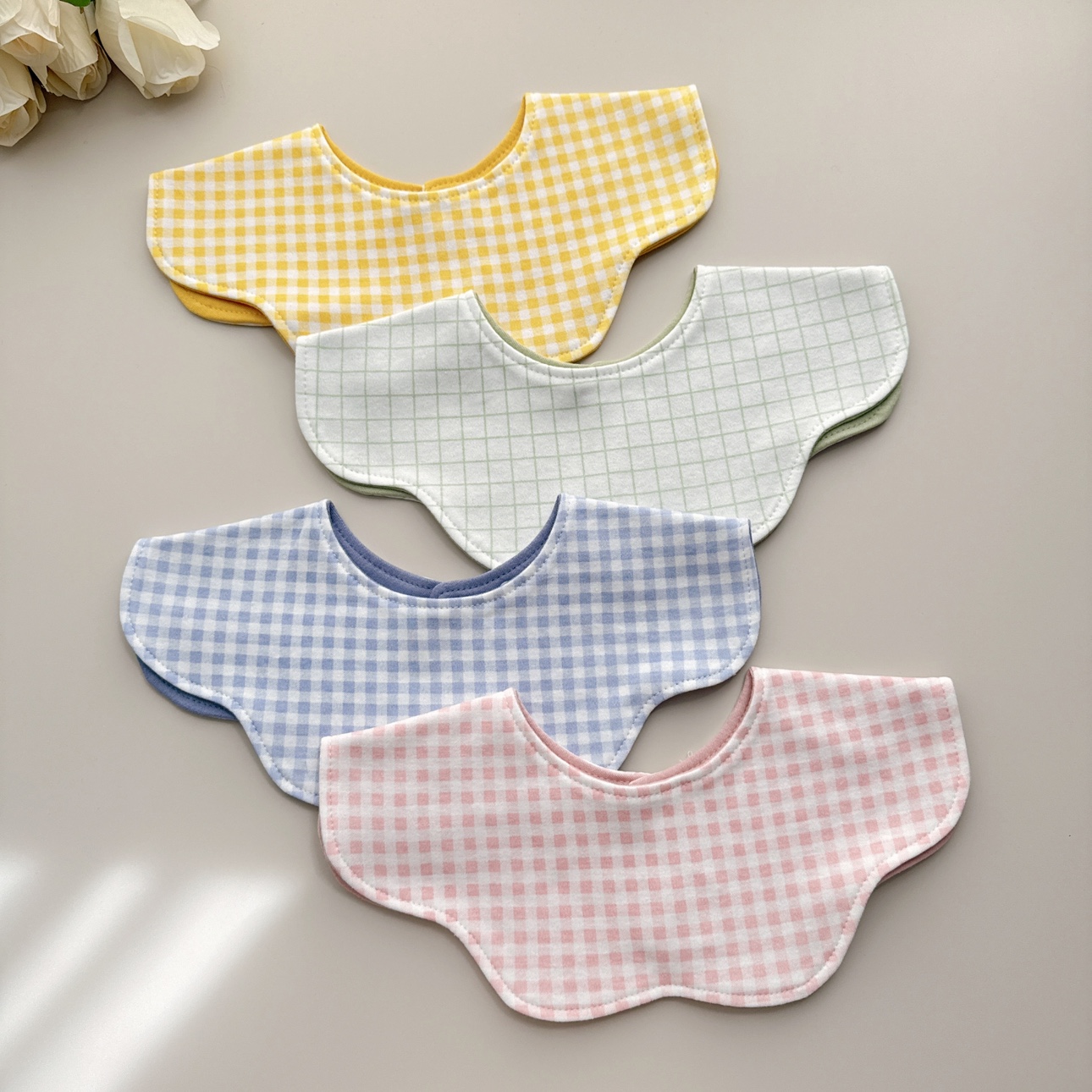 Korea's same style double-sided baby saliva towel ins