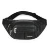New soft leather waterproof waist bag for men and women large capacity multifunctional wallet mobile phone waist bag wear-resistant outdoor sports bag