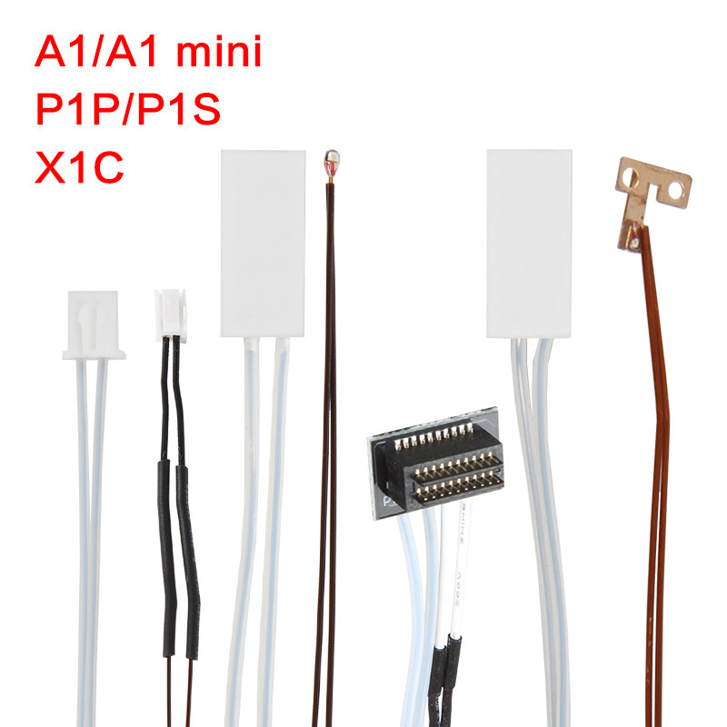 拓竹P1/X1C/A1 mini/A1陶瓷加热片热敏电阻测温组件热端卡扣配件,淘宝优惠券,粉丝福利购,淘宝优惠卷