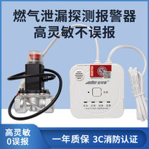 Antruscan Gas Alarm Home 40% Piping Natural Gas Unnetworked Set With Solenoid Valve