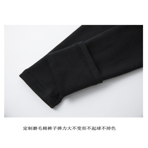 带裙打底裤蕾丝裙裤一体假两件大码胖秋薄款黑色弹力高腰女连裤裙 - 图2