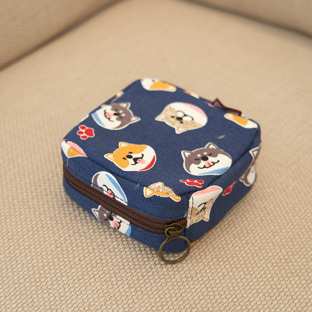 学生便携随身卫生巾姨妈巾收纳包布艺可爱少女大容量月事包小包包,淘宝优惠券,粉丝福利购,淘宝优惠卷