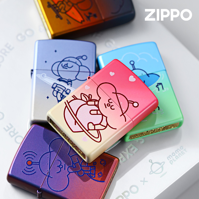 ZIPPO×Momo Planet城市幻想系列芝宝打火机官方正品潮牌联名礼盒-图1