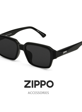 zippo太阳镜69087复古高级感墨镜女时尚大框2025新款防晒防紫外线