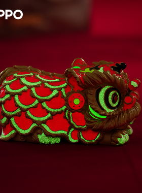 ZIPPO创意摆件打火机锦绣灵狮