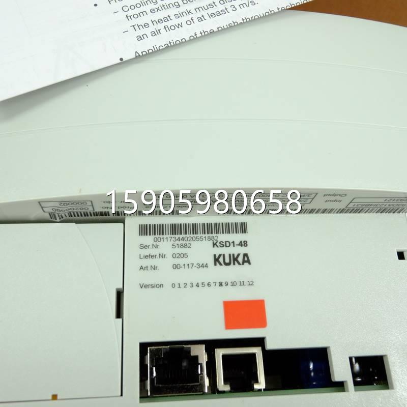 KUKA 00-117-344库卡全新伺服驱动器 KSD1-48 E93DA123I4B531诚-图1