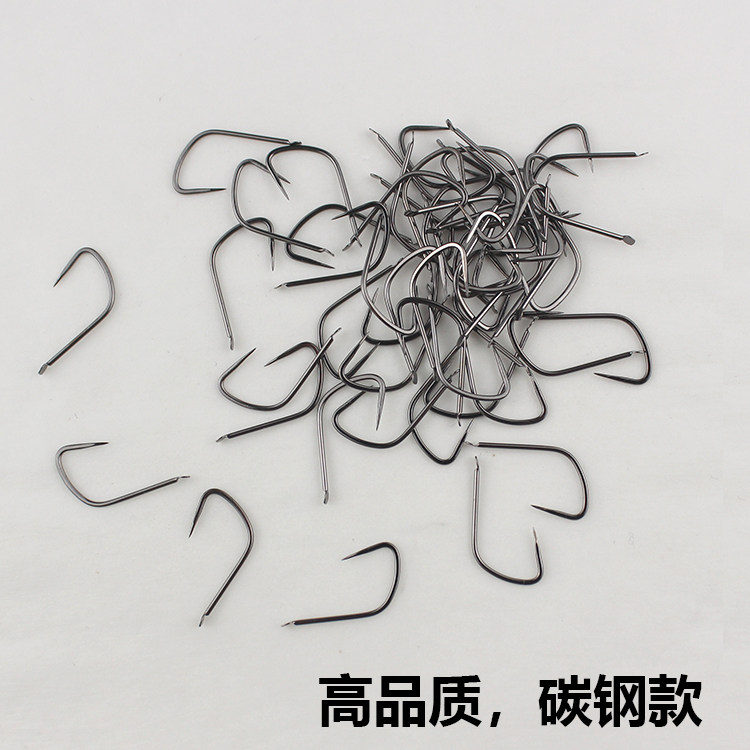 Green Brocade Wolf Tooth Fish Hook Barbless Competitive Improvement