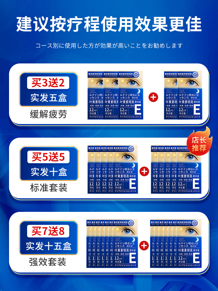 【2023日本新研发】叶黄素明亮精华液青少年护眼新概念老少皆可用 - 图3