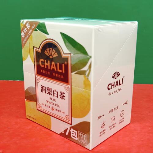 临期特价 茶里润梨白茶17.5g(2.5g*7包)原叶茶袋泡茶冲泡固体饮料 - 图1