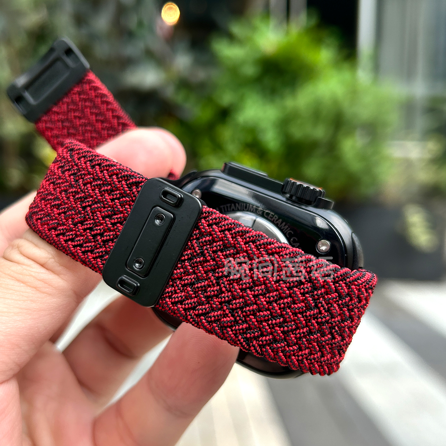 适用小米手环9pro/8pro弹力磁吸尼龙编织红米watch5/watch4表带 - 图2