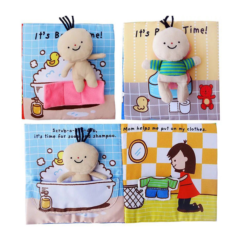 抖音同款宝宝布书可咬立体早教书撕不烂启蒙益智婴儿玩具6-12个月,淘宝优惠券,粉丝福利购,淘宝优惠卷