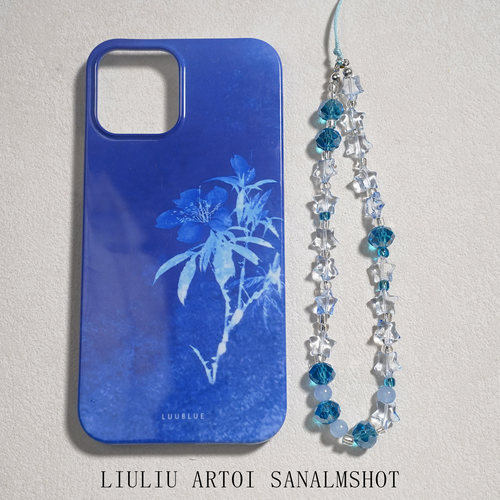 琉璃小星星手工diy散珠手链项链饰品配件材料串珠手机吊坠配件 - 图2