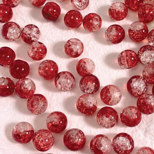 【森不息】碎花琉璃珠玻璃散珠手工diy串珠制作手链饰品配件材料 - 图3