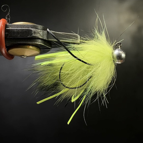 Y279北京鳟鱼鲈鱼羊毛钩飞蝇武力八哥铅头钩版管理场黑坑滑口高压 - 图1