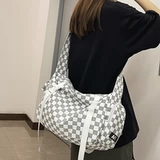 Японская вместительная и большая сумка на одно плечо, спортивный шоппер для отдыха, рюкзак, сумка через плечо