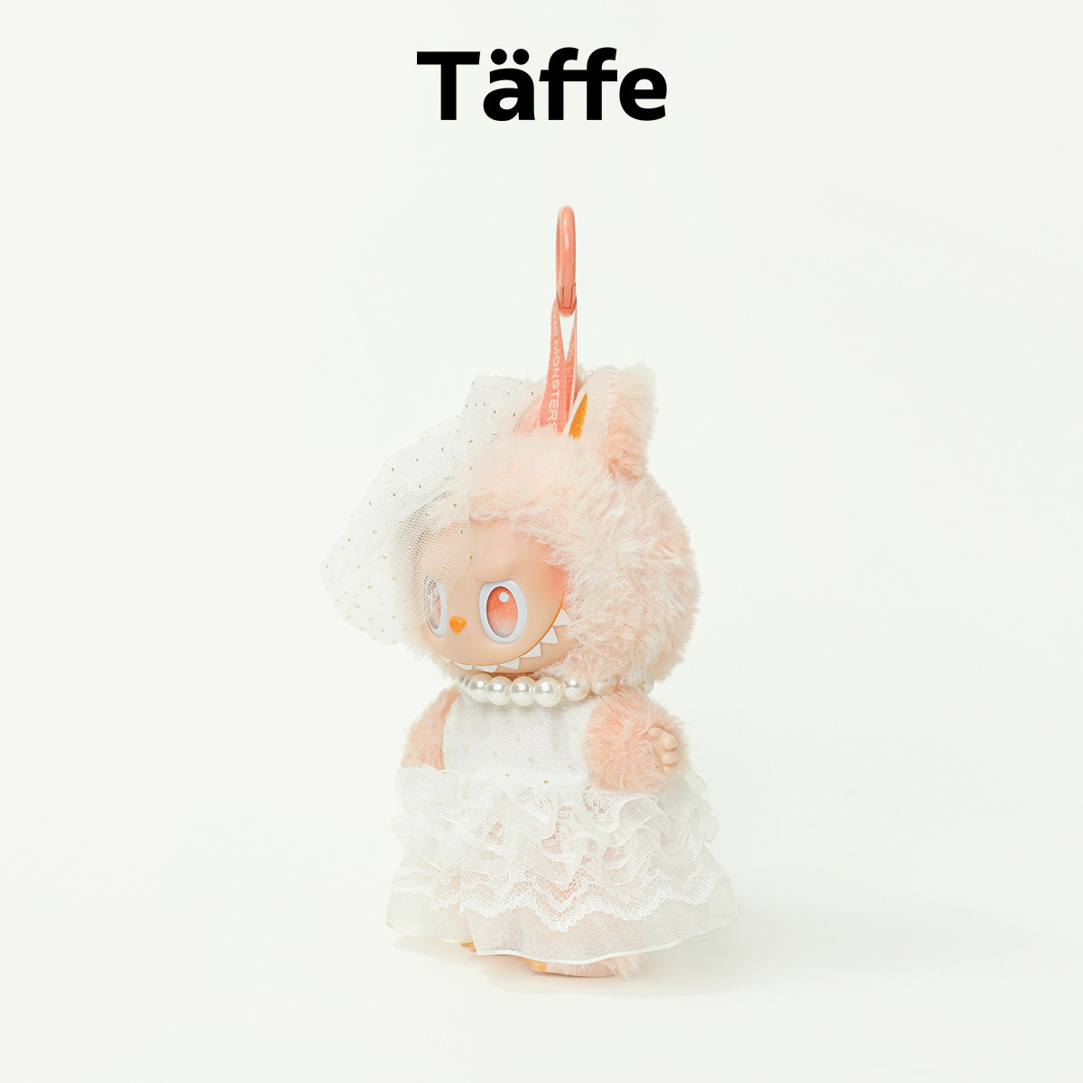 Taffe原创17cm拉布布娃衣Labubu一二三代白色连衣裙纱裙玩偶衣服,淘宝优惠券,粉丝福利购,淘宝优惠卷