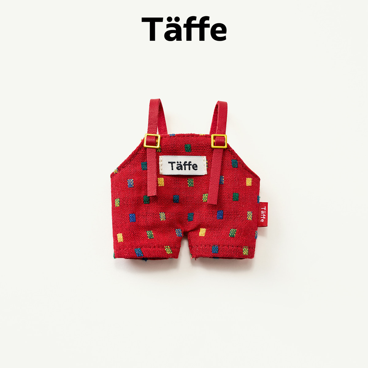 Taffe原创17cm拉布布娃衣Labubu一二三代红色圣诞套装玩偶衣服,淘宝优惠券,粉丝福利购,淘宝优惠卷