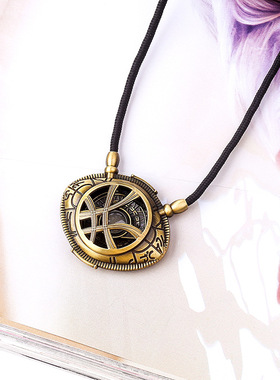 可发光奇异博士项链金属夜光吊坠