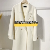 Двусторонное шерстяное пальто, шерстяная куртка, подходит для подростков