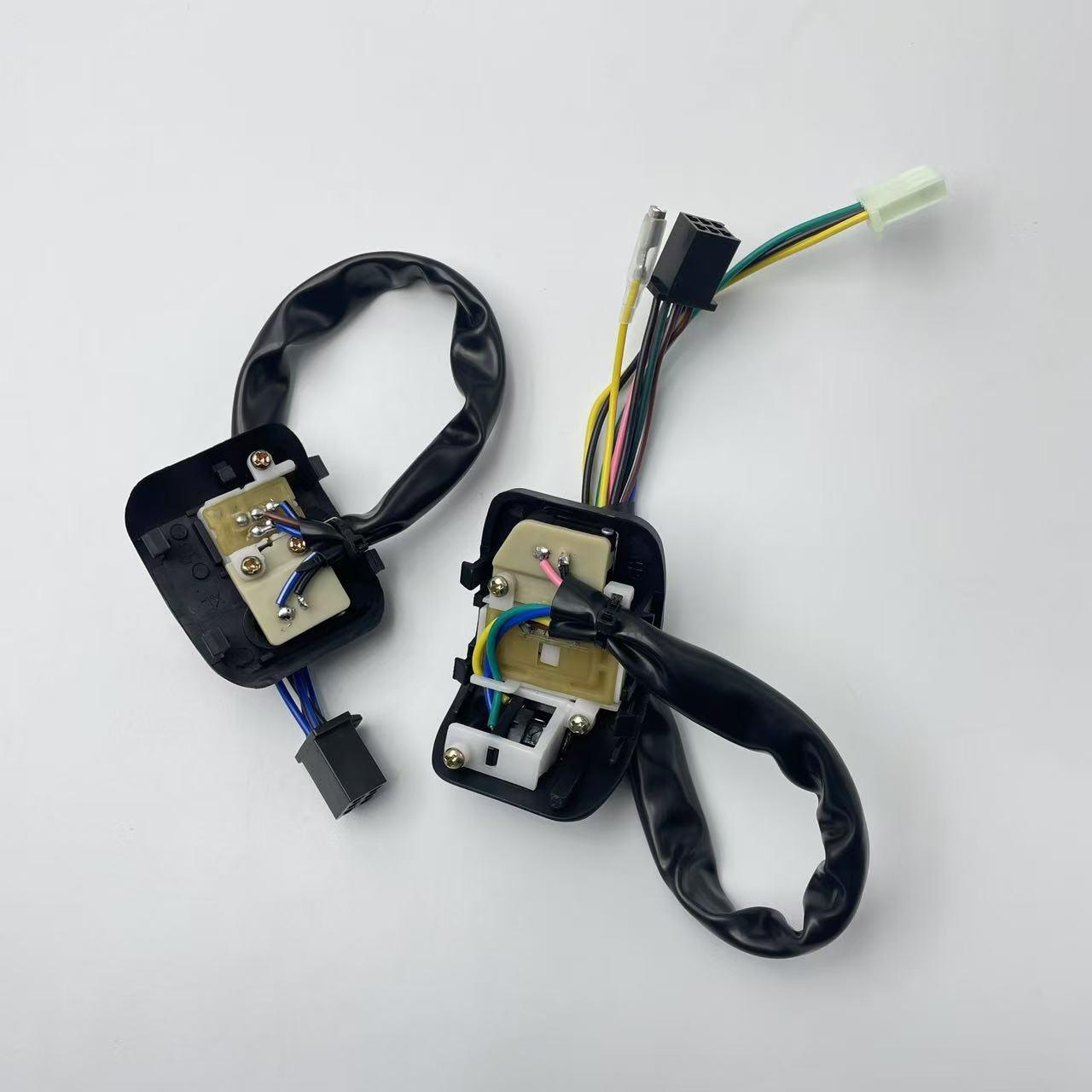 适用 株洲雅马哈ZY125T-6-7-8-9-10 迅鹰 尚领 喇叭点火启动开关 - 图2