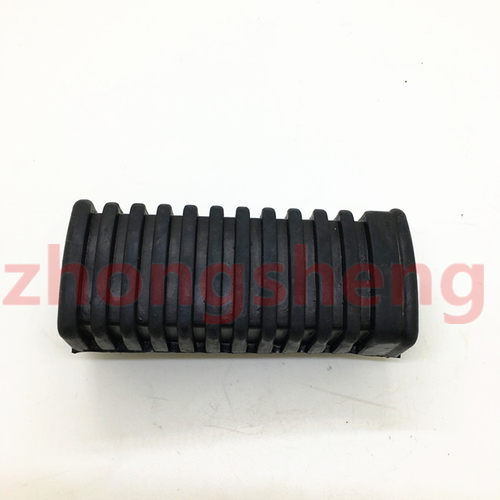 建设雅马哈弯梁摩托车 JYM110-A 福发 F8 易发 E8 前脚踏胶脚蹬胶 - 图0