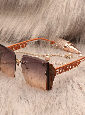 美帕尼防晒尼龙太阳镜大脸显瘦女