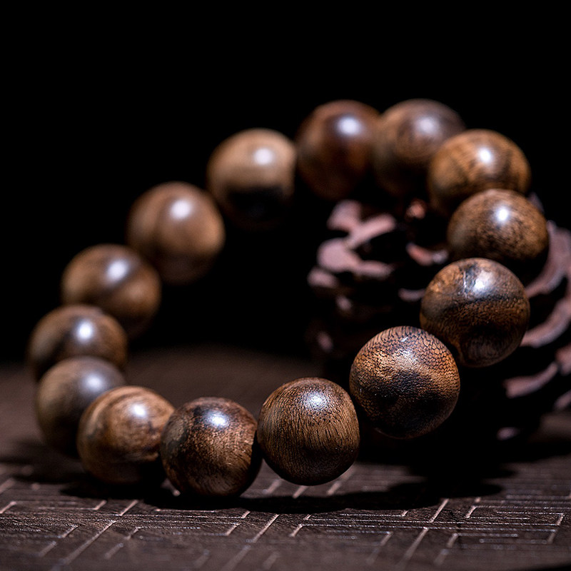 天然文莱沉香手串沉水老料沉香木佛珠男士高端文玩木手链礼物保真,淘宝优惠券,粉丝福利购,淘宝优惠卷