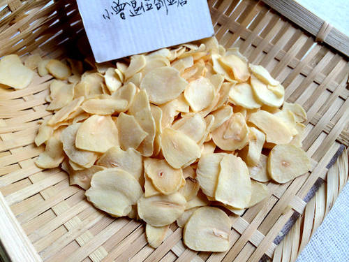 包邮 大蒜片 500g 大蒜干 脱水蔬菜干 干蒜片干活干菜土特产 - 图0