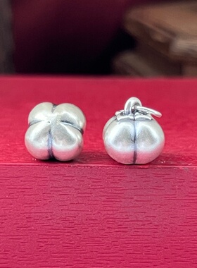 3D足银999好柿连连手串挂坠