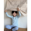 Boys' Home Clothing 2025 Autumn and Winter New Children's Thermal Underwear Set Older Children's Autumn Clothes and Autumn Pants Pajamas