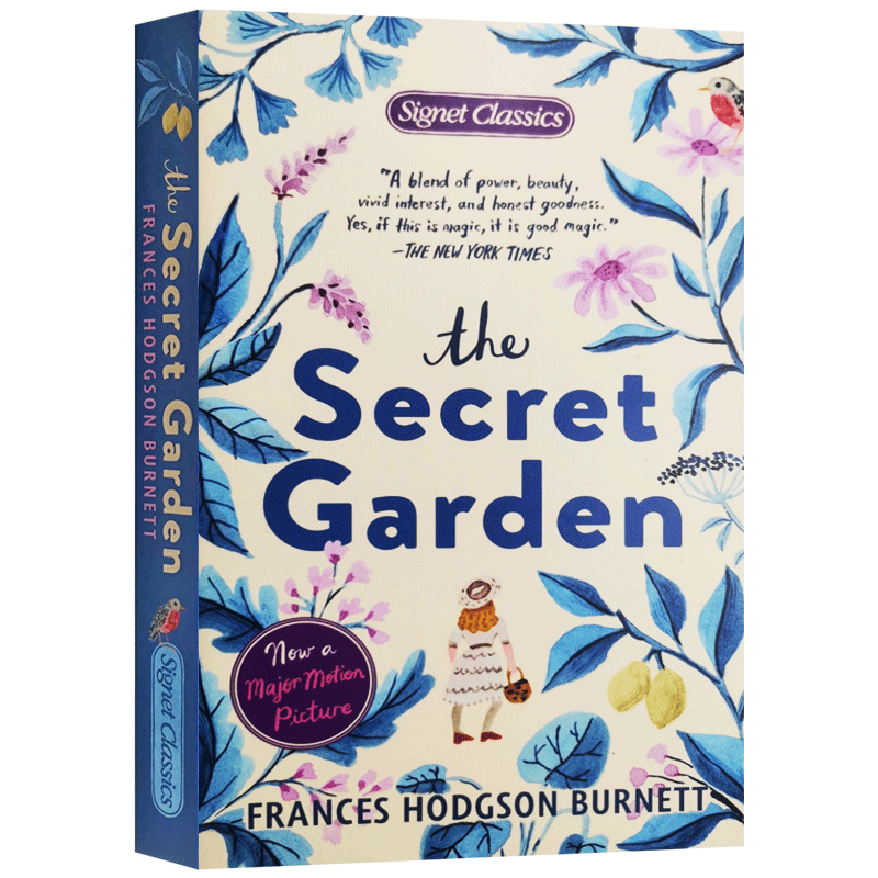 现货正版英文原版小说the Secret Garden 秘密花园英文版美国儿童文学经典名著书籍填色进口英语书成长必读中小学生课外书 趣品店