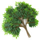 Highly simulated elm leaves and elm branches for landscaping decoration