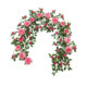 Simulated sweetheart rose rattan home decoration goodies