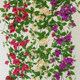 Upgraded simulated bougainvillea rattan home decoration