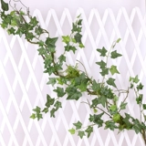 Имитация плюща, искусственный цветок, зеленые листья, искусственные листья из ротанга, пластиковый цветок, виноградная лоза, растение, украшение для трубы, листья